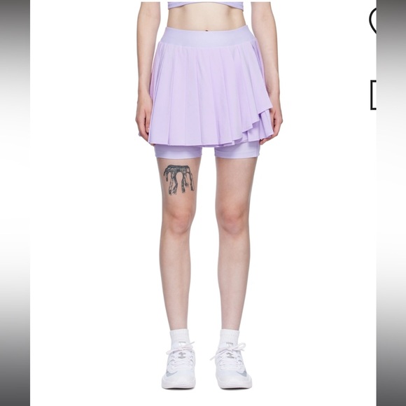 Outdoor Voices Lavender Ace 4" Pleated Mini Skort - Picture 6 of 10